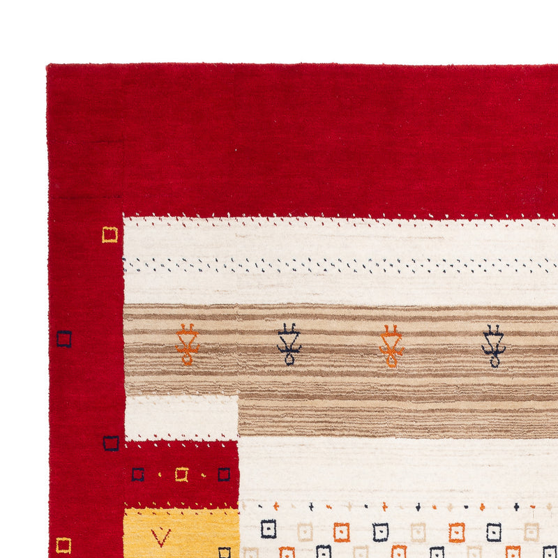 Gabbeh Teppich - Loribaft Softy - 240 x 170 cm - mehrfarbig