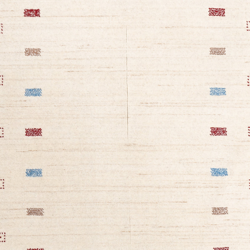 Gabbeh Teppich - Loribaft Softy - 240 x 170 cm - naturweiß