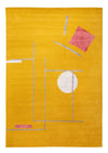 Tappeto di design 171x242cm - Designerteppich - Rettangolo / Oro / 171 x 242 cm Rettangolo