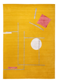 Tapis design - 242 x 171 cm - or