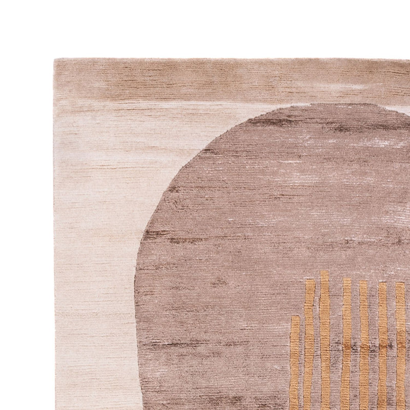 Designer Teppich - 241 x 166 cm - beige