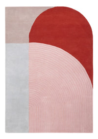 Tapis design - 200 x 140 cm - multicolore