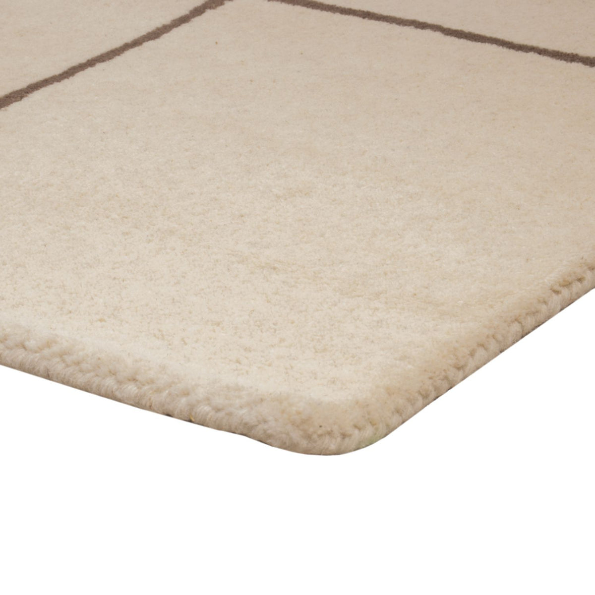 Wollteppich - 200 x 140 cm - beige