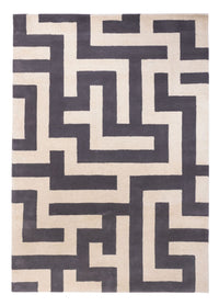 Tapis design - 200 x 140 cm - gris