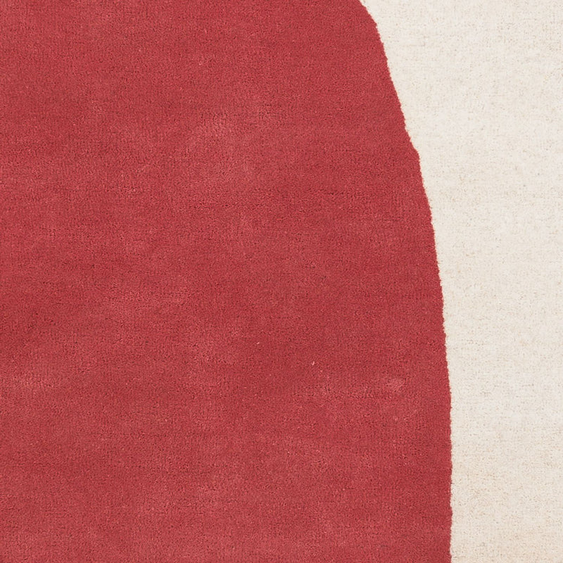 Designer Teppich - 200 x 140 cm - rosa