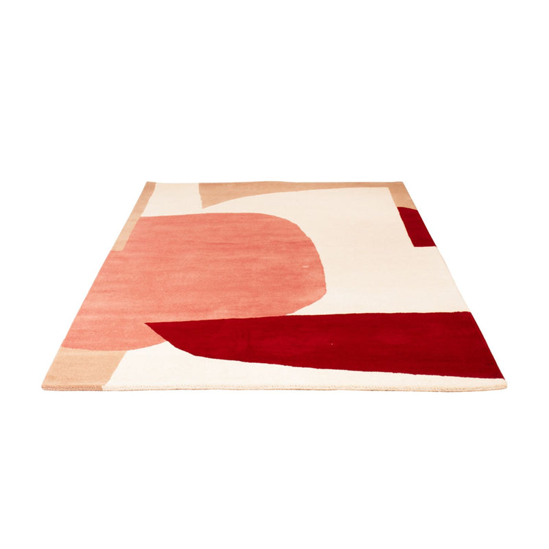 Designer Teppich - 200 x 140 cm - rosa