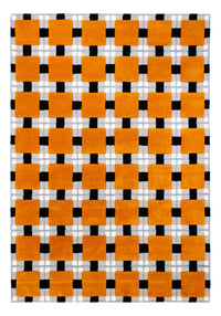 Tapis design - 200 x 140 cm - or