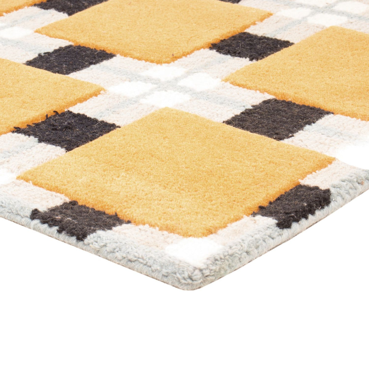 Designer Teppich - 200 x 140 cm - gold