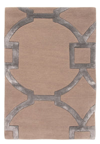 Tappeto di design - 90 x 60 cm - argento