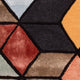 Designer Teppich - 90 x 60 cm - mehrfarbig