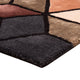 Designer Teppich - 90 x 60 cm - mehrfarbig