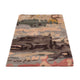 Designer Teppich - 90 x 60 cm - mehrfarbig