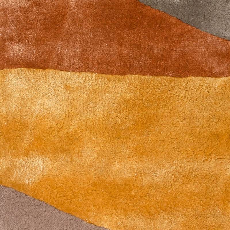 Designer Teppich - 90 x 60 cm - mehrfarbig