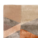 Designer Teppich - 90 x 60 cm - mehrfarbig