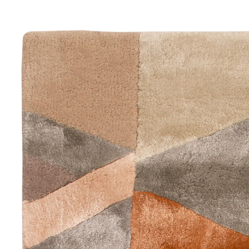 Designer Teppich - 90 x 60 cm - mehrfarbig