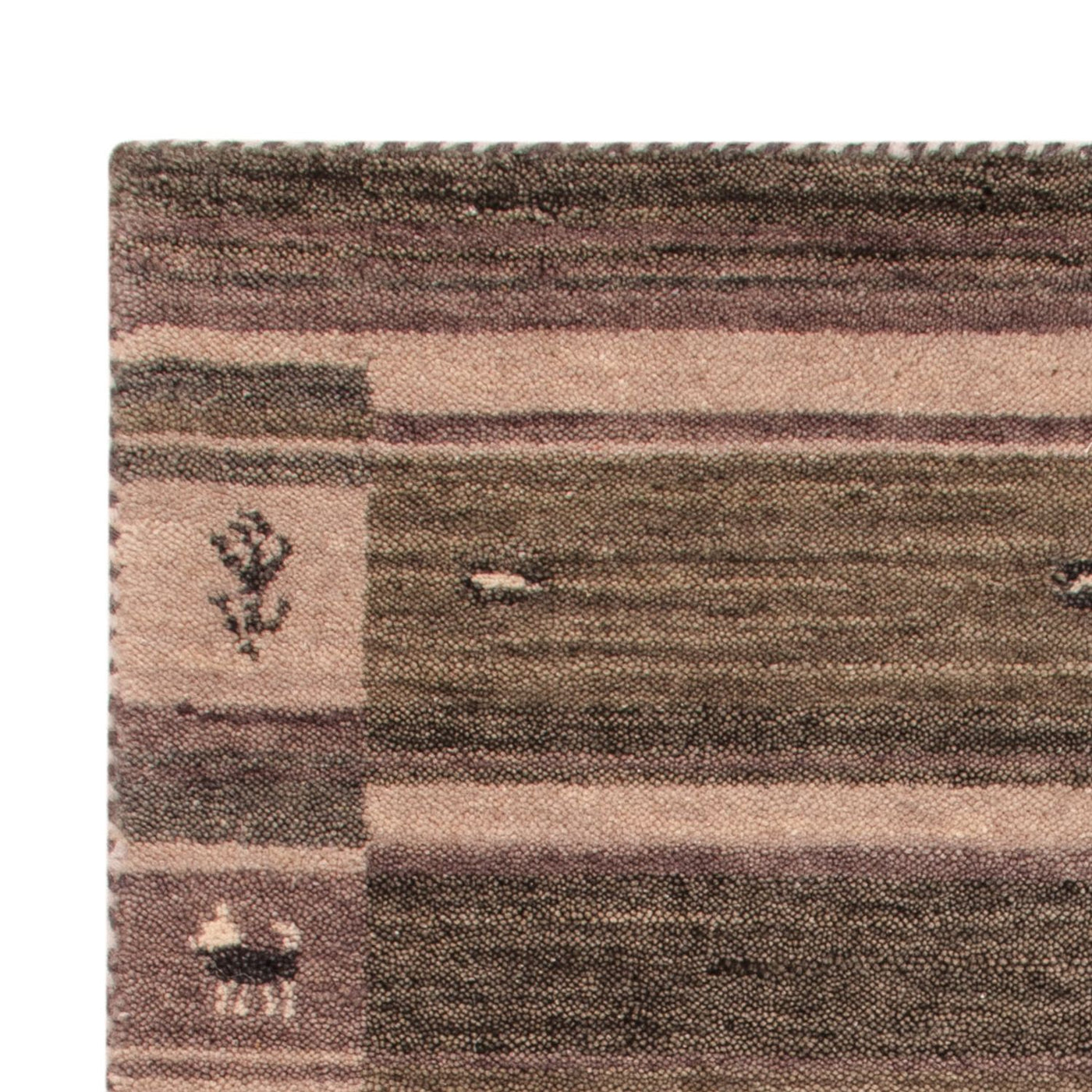Gabbeh Loom Tappeto 90x60cm - Tappeto di lana