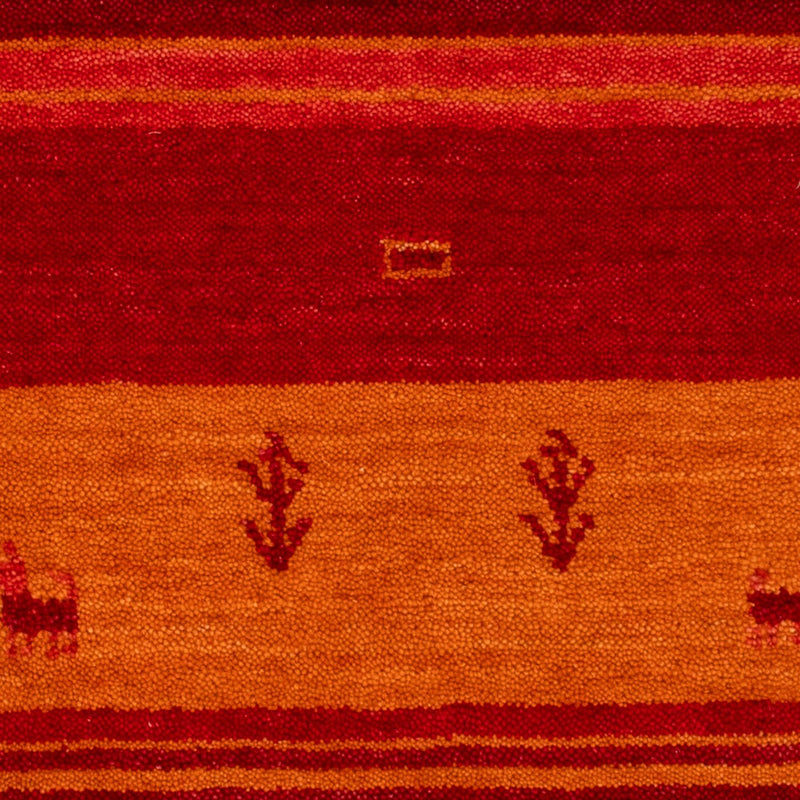 Gabbeh Teppich - Softy - 90 x 60 cm - rot