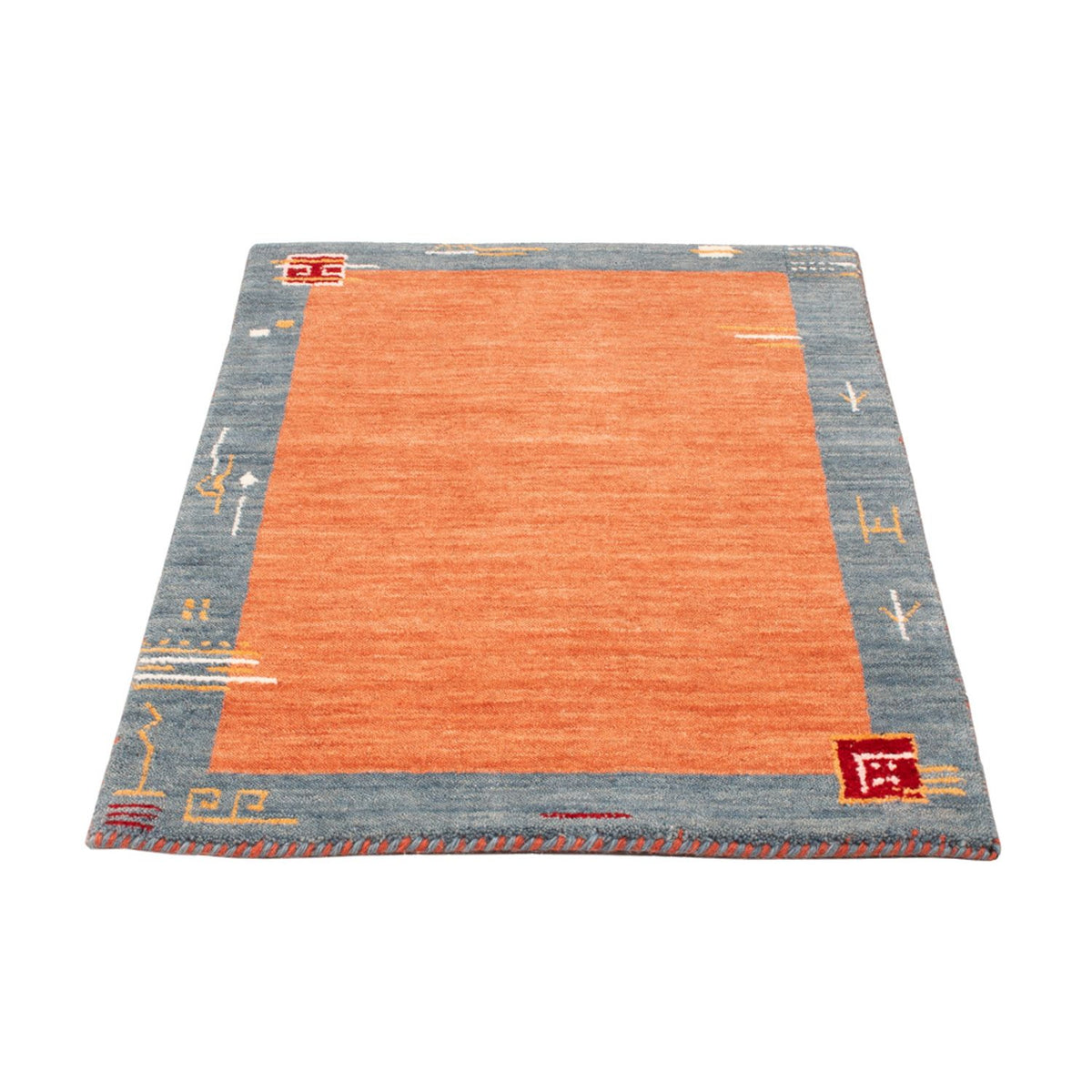 Gabbeh Teppich - Softy - 90 x 60 cm - rot