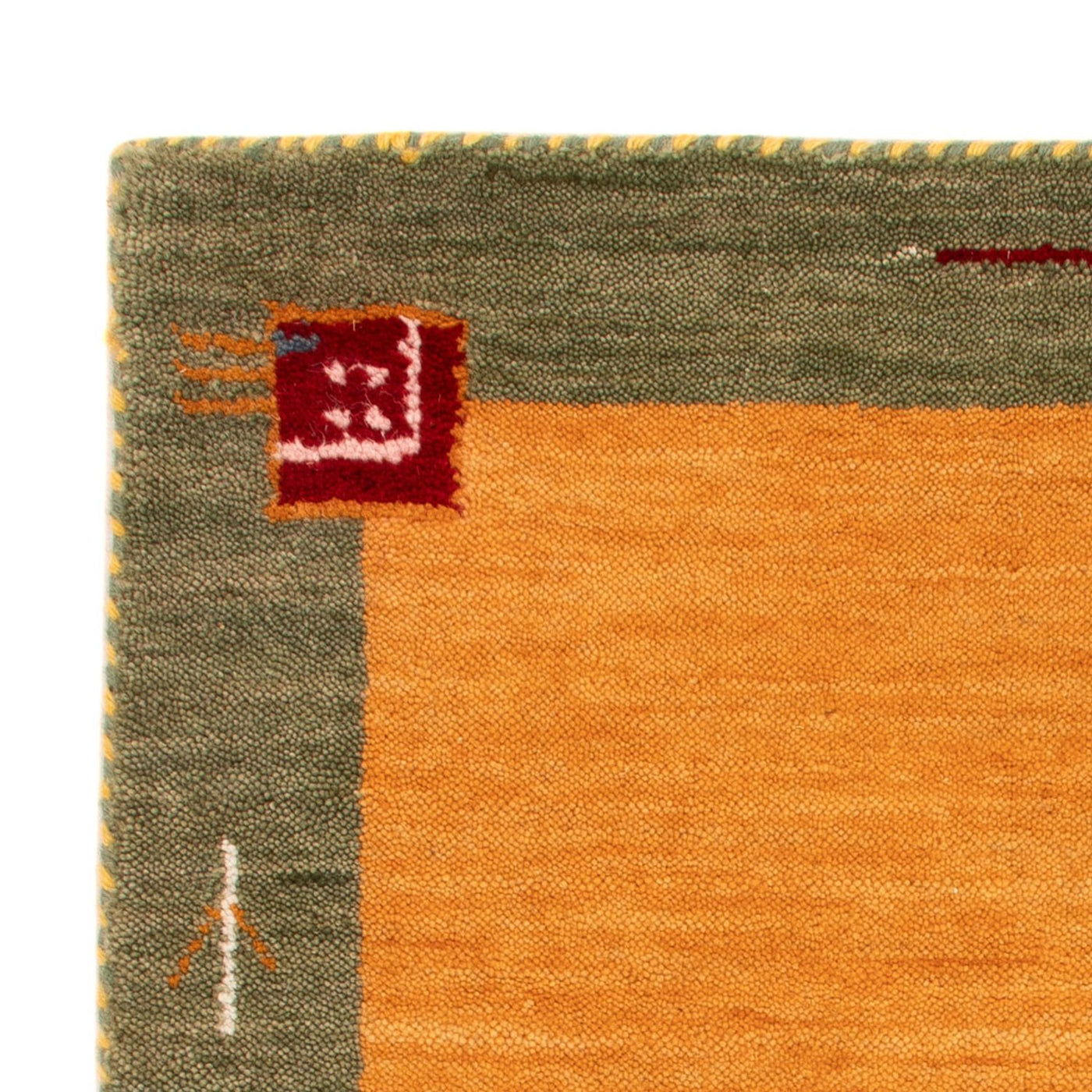 Gabbeh Teppich - Softy - 90 x 60 cm - orange