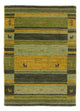 Gabbeh Teppich - Softy - 90 x 60 cm - grün