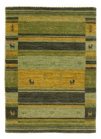 Tapis Gabbeh - Softy - 90 x 60 cm - vert