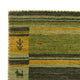 Gabbeh Teppich - Softy - 90 x 60 cm - grün