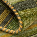 Gabbeh Teppich - Softy - 90 x 60 cm - grün