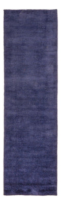Tappeto corsia Tappeto Gabbeh - Softy - 300 x 80 cm - blu