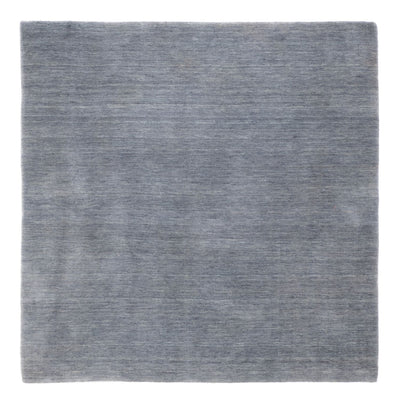 Tapis Gabbeh - Loribaft Softy carré  - 150 x 150 cm - gris