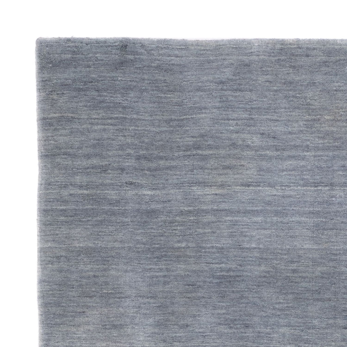 Gabbeh Teppich - Loribaft Softy quadratisch  - 150 x 150 cm - grau
