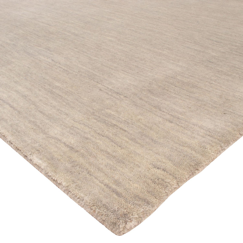 Gabbeh Teppich - Loribaft Softy quadratisch  - 275 x 275 cm - silber