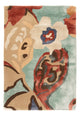 Designer Teppich - 90 x 60 cm - mehrfarbig