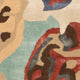 Designer Teppich - 90 x 60 cm - mehrfarbig