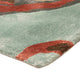 Designer Teppich - 90 x 60 cm - mehrfarbig