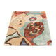 Designer Teppich - 90 x 60 cm - mehrfarbig