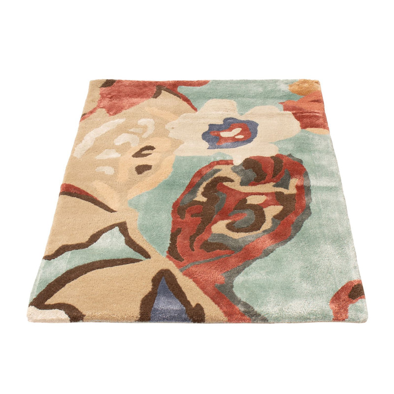 Designer Teppich - 90 x 60 cm - mehrfarbig