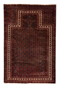 Tapis Belutsch - 140 x 102 cm - rouge