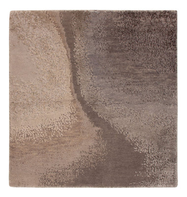 Designer Teppich - 60 x 60 cm - beige