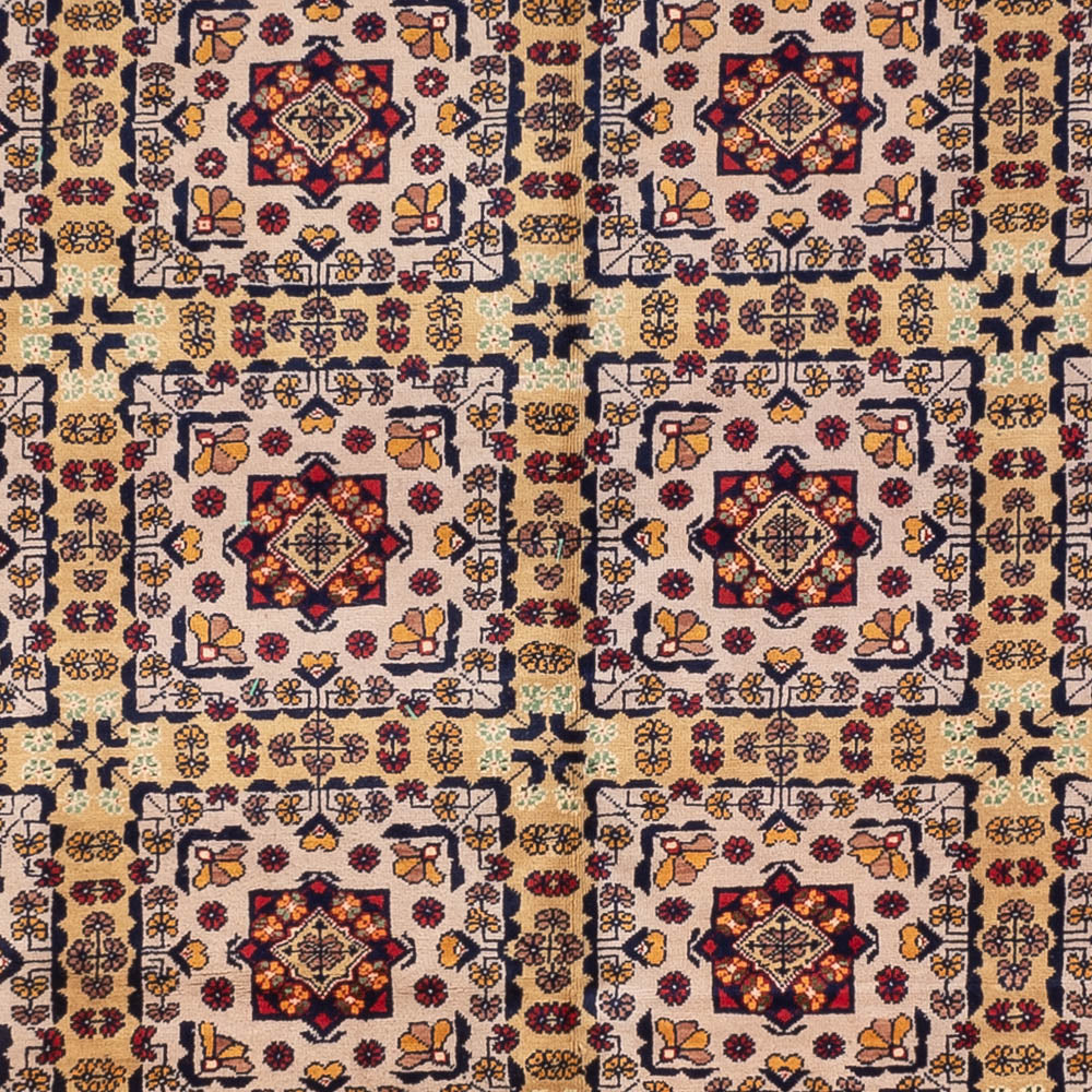 Afghan Teppich - 330 x 250 cm - dunkelbeige