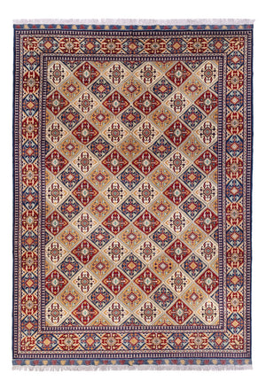 Afghan Teppich - 355 x 250 cm - hellbeige