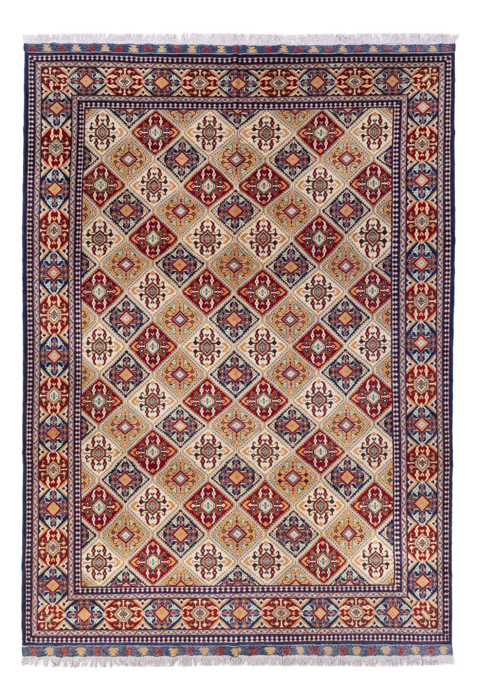 Afghan Teppich - 355 x 250 cm - hellbeige