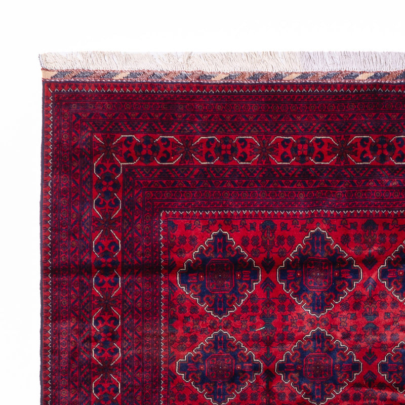 Afghan Teppich - 340 x 249 cm - rot