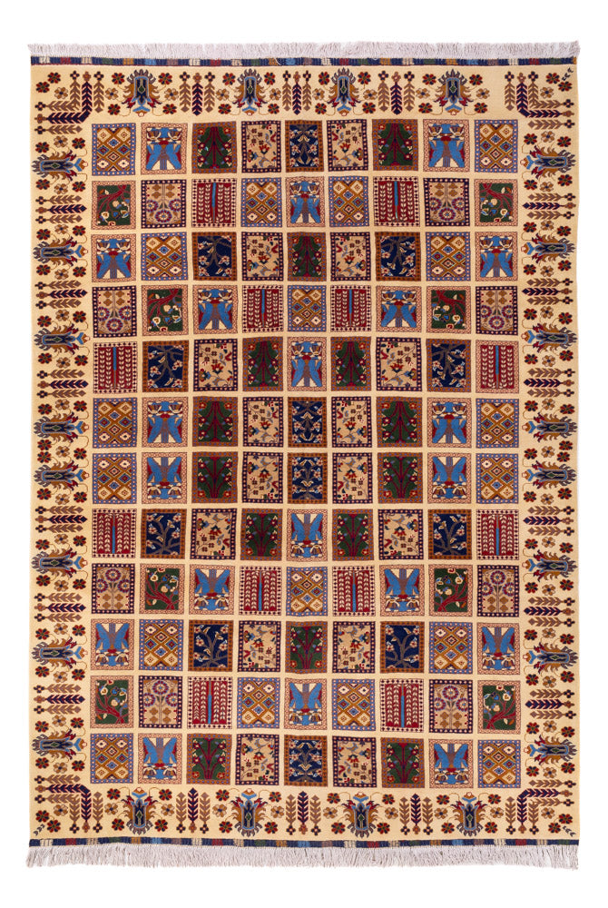 Afghan Teppich - 283 x 200 cm - mehrfarbig