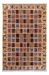 Tapis afghan 200x296cm - Tapis oriental - Rectangle / Multicolore / 200 x 296 cm Rectangle