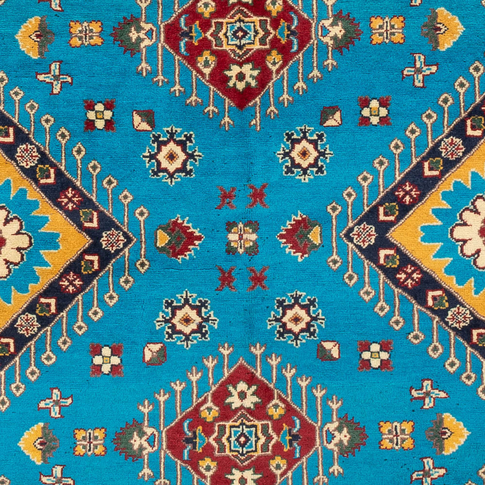 Afghan Teppich - 195 x 150 cm - blau