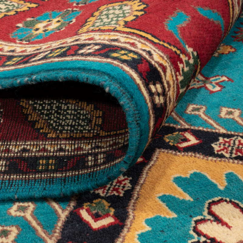 Afghan Teppich - 195 x 150 cm - blau