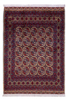 Tappeto afgano 148x195cm - Tappeto orientale - Rettangolo / Beige scuro / 148 x 195 cm Rettangolo