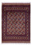 Afghan Teppich - 195 x 148 cm - dunkelbeige