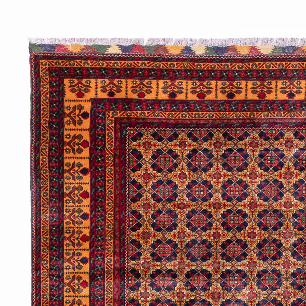 Afghan Teppich 388x286cm - Orientteppich