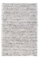 Wollteppich - 94 x 60 cm - grau